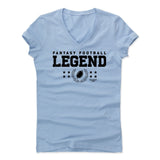 Womens Women's V-Neck Baby Blue