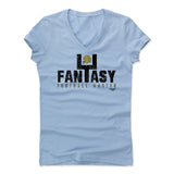 Womens Women's V-Neck Baby Blue