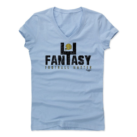 Womens Women's V-Neck Baby Blue
