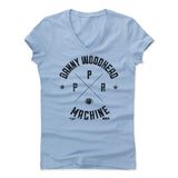 Womens Women's V-Neck Baby Blue