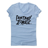 Womens Women's V-Neck Baby Blue