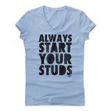 Womens Women's V-Neck Baby Blue