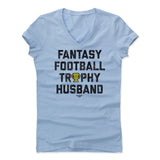 Womens Women's V-Neck Baby Blue