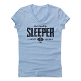 Womens Women's V-Neck Baby Blue