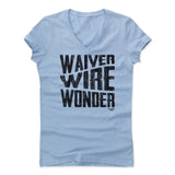 Womens Women's V-Neck Baby Blue