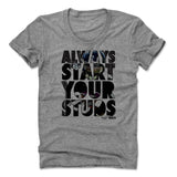 Womens Women's Scoop Neck Athletic Gray