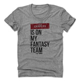 Womens Women's Scoop Neck Athletic Gray