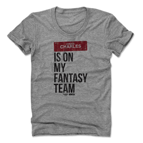 Womens Women's Scoop Neck Athletic Gray