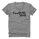 Womens Women's Scoop Neck Athletic Gray