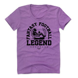 Womens Women's Scoop Neck Purple