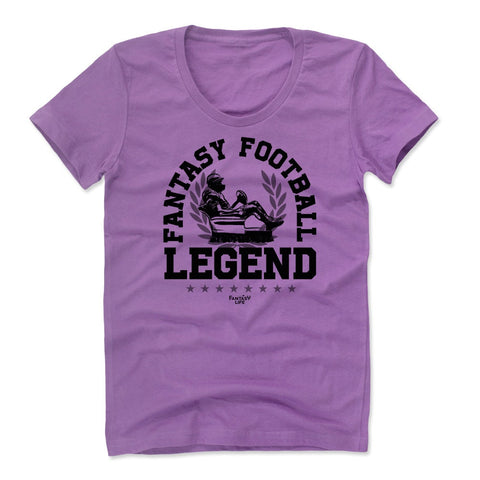 Womens Women's Scoop Neck Purple