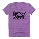 Womens Women's Scoop Neck Purple