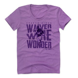 Womens Women's Scoop Neck Purple