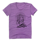 Womens Women's Scoop Neck Purple