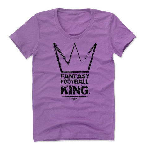 Womens Women's Scoop Neck Purple