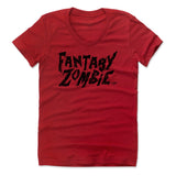 Womens Women's Scoop Neck Red