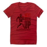 Womens Women's Scoop Neck Red