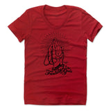 Womens Women's Scoop Neck Red