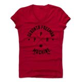 Womens Women's V-Neck Red