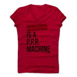 Womens Women's V-Neck Red