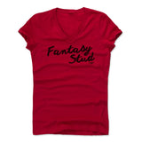 Womens Women's V-Neck Red