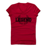 Womens Women's V-Neck Red
