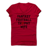 Womens Women's V-Neck Red