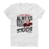 Womens Women's Scoop Neck White