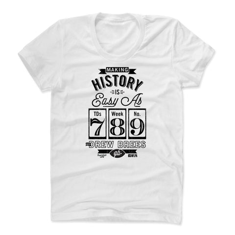 Womens Women's Scoop Neck White