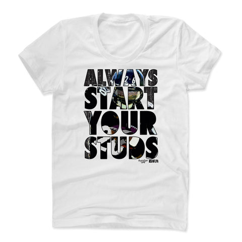 Womens Women's Scoop Neck White