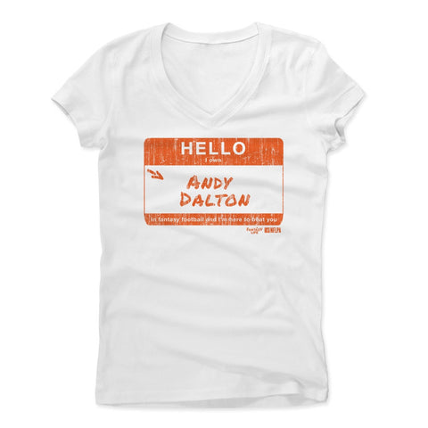 Womens Women's V-Neck White
