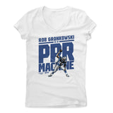 Womens Women's V-Neck White