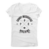 Womens Women's V-Neck White