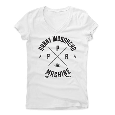 Womens Women's V-Neck White