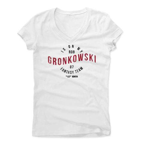 Womens Women's V-Neck White