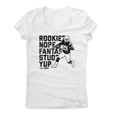 Womens Women's V-Neck White