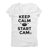 Womens Women's V-Neck White