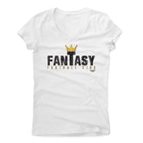 Womens Women's V-Neck White
