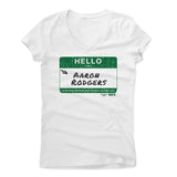 Womens Women's V-Neck White