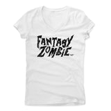 Womens Women's V-Neck White