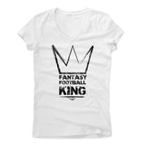 Womens Women's V-Neck White