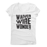 Womens Women's V-Neck White