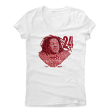 Womens Women's V-Neck White