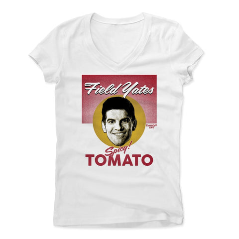 Womens Women's V-Neck White