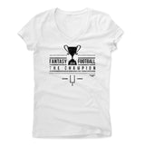 Womens Women's V-Neck White