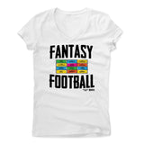 Womens Women's V-Neck White