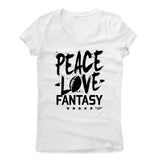 Womens Women's V-Neck White