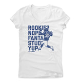 Womens Women's V-Neck White