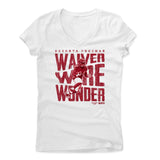 Womens Women's V-Neck White