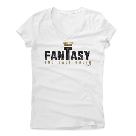 Womens Women's V-Neck White